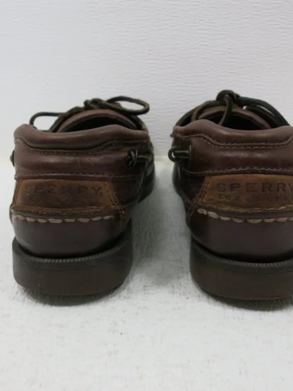Sperry Oil Tanned Leather Deck Shoes Mako Top-Sider Men's Footwear Shoes Sz 8 M